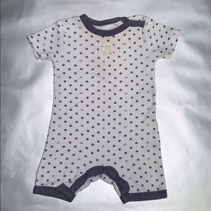 3-6 Month Burt’s Bees Baby Romper